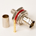 BNC-chassikontakt hona crimp RG59