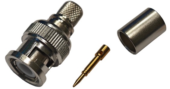BNC-hane crimp LMR300/Aircell 7