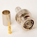 BNC-hane crimp RG59 B1121A1-ND3G-3-75