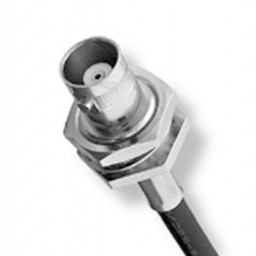 BNC-female panel connector crimp TELLU13 RG6 TSK1079/T42 mounting hole 13mm