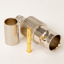 BNC-naaras purist. RG59 B6121B1-ND3G-3-75