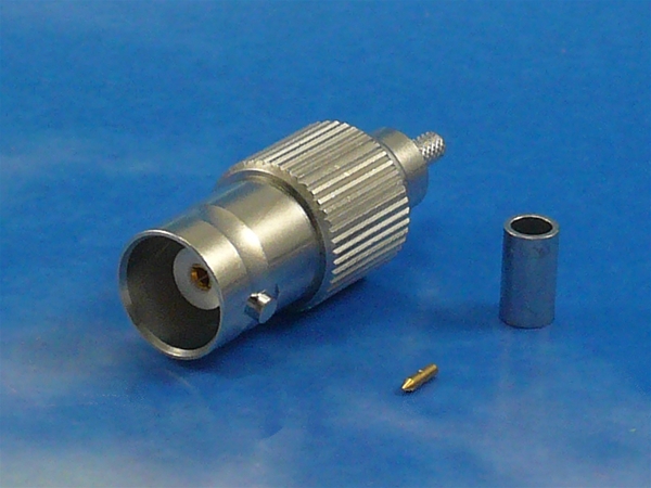 BNC-hona crimp RG213