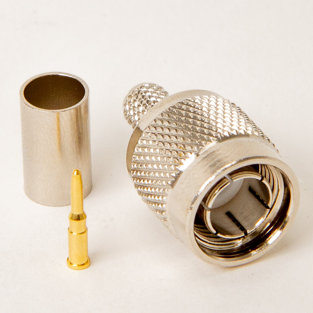 TNC-male crimp RG59
