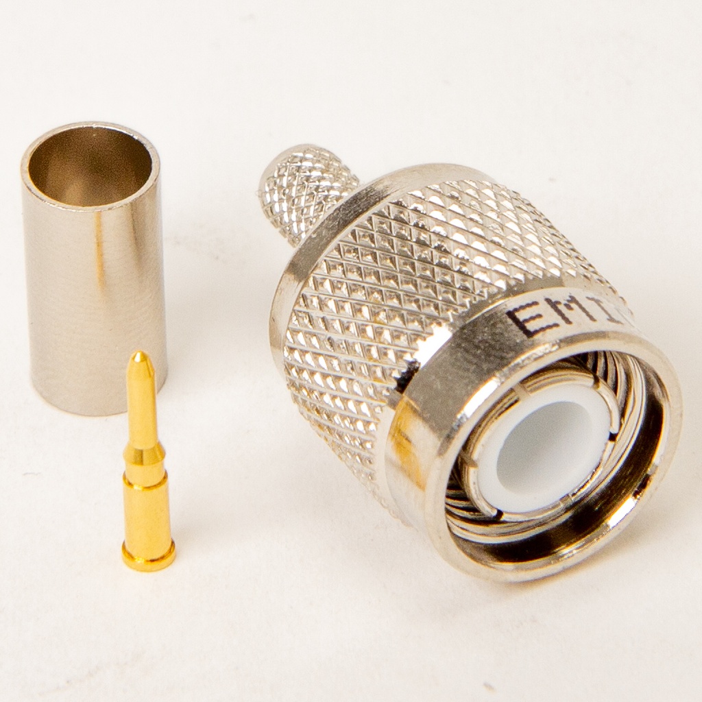 TNC-male crimp RG223