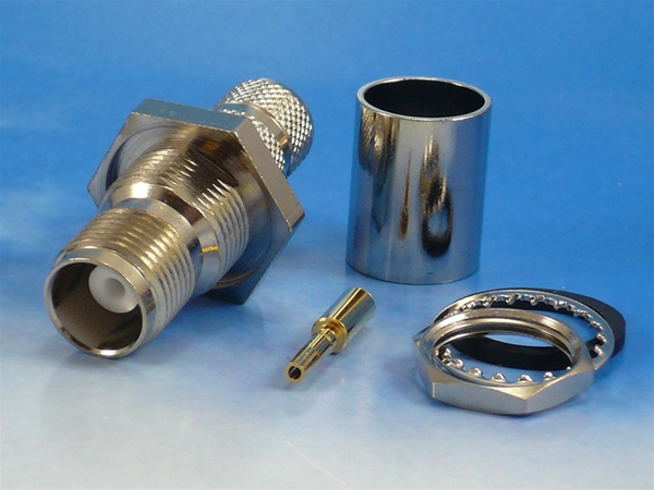 TNC-chassikontakt hona crimp LMR400