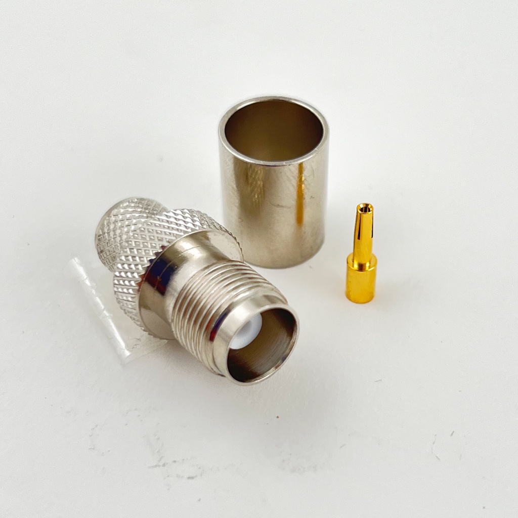 TNC-female Ecoflex10 crimp connector