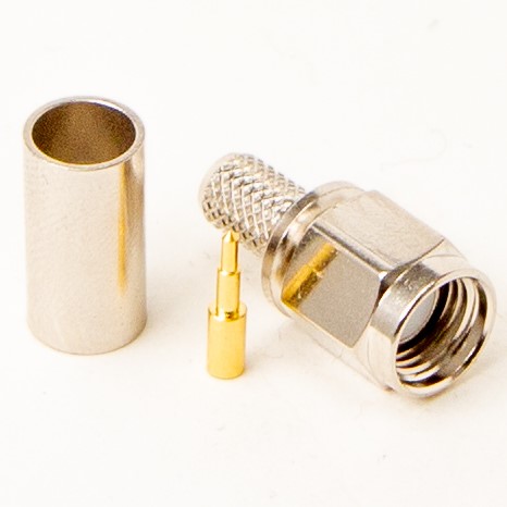 SMA-male crimp HF214 HFX50 H155 (HT336M)