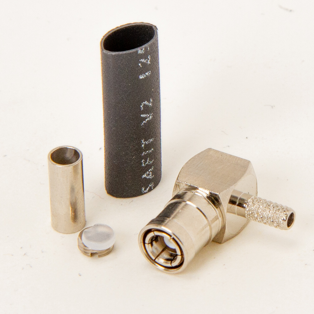 SMB-female crimp right-angle RG174/316