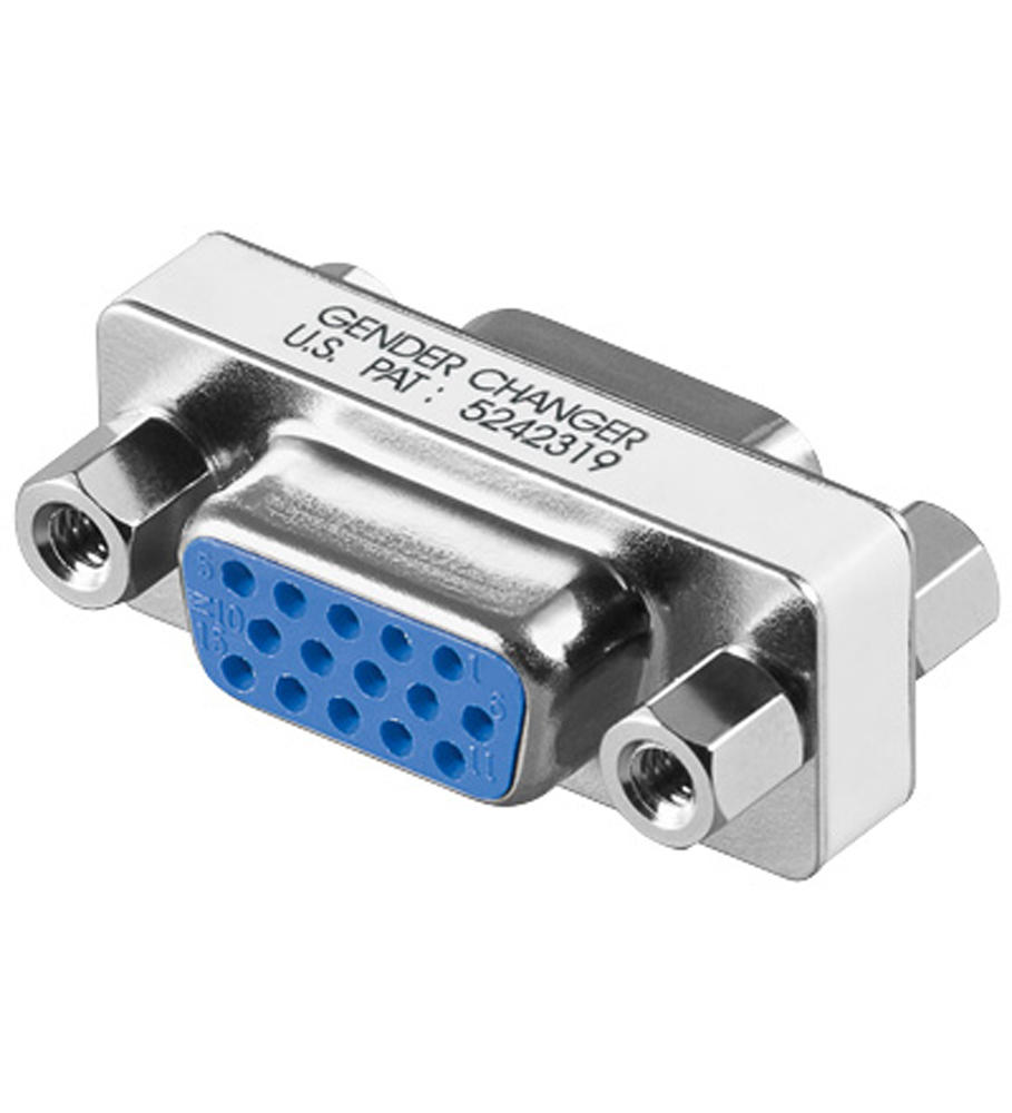 Adapteri D15-naaras/naaras HD-3riv. VGA