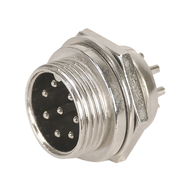 multipole connector male panel connector 8-pin locking