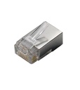 RJ45-uros 8n puolisuojattu CAT6 pyöreälle kaapelille kultaus 50m