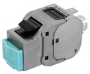 RJ45-runko CAT6a FTP/STP Keystone tool-less
