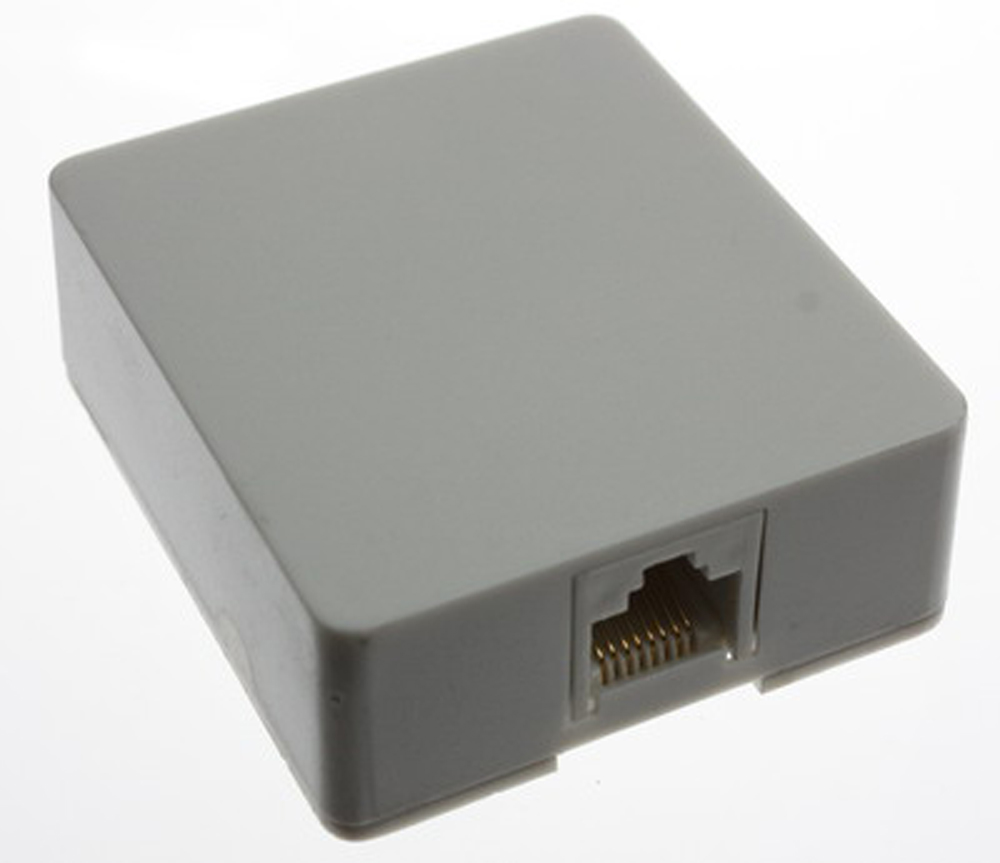 RJ12 junction box 6-pin
