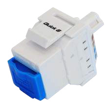 RJ45-runko CAT6 UTP Keystone tool-less