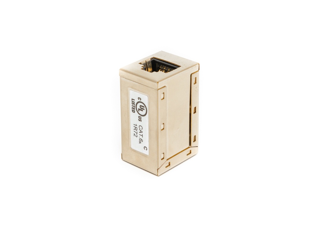 RJ45-skarvkontakt 8-polig hona/hona CAT6a FTP 1-1 ... 8-8 hopea