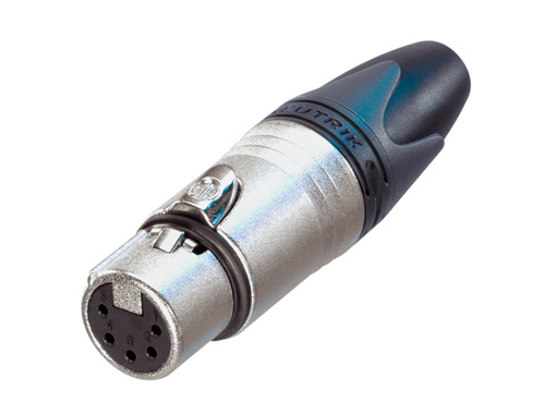 XLR-connector 5-pin female Neutrik