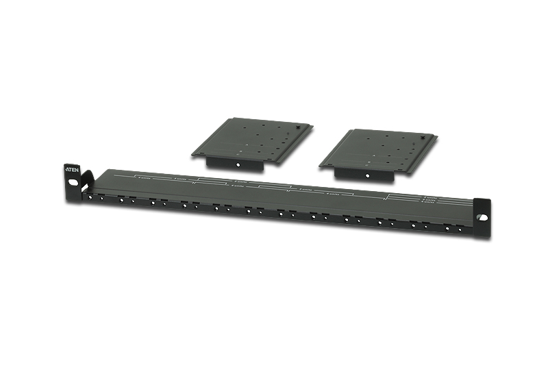 rackfäste för videoextender 1U 1-4 extenderille