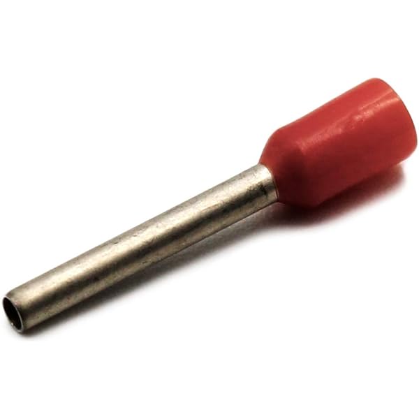 ändhylsa 1,5mm röd