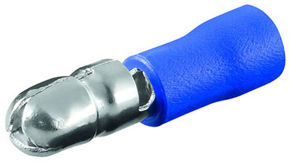 Pikaliitin pyöreä uros 5mm sin 