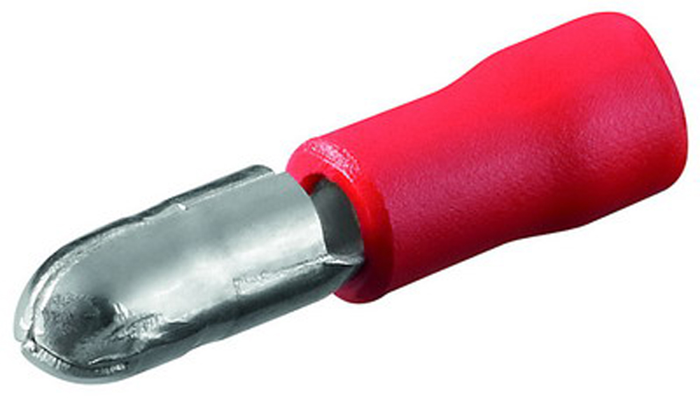Pikaliitin pyöreä uros 4mm pun 