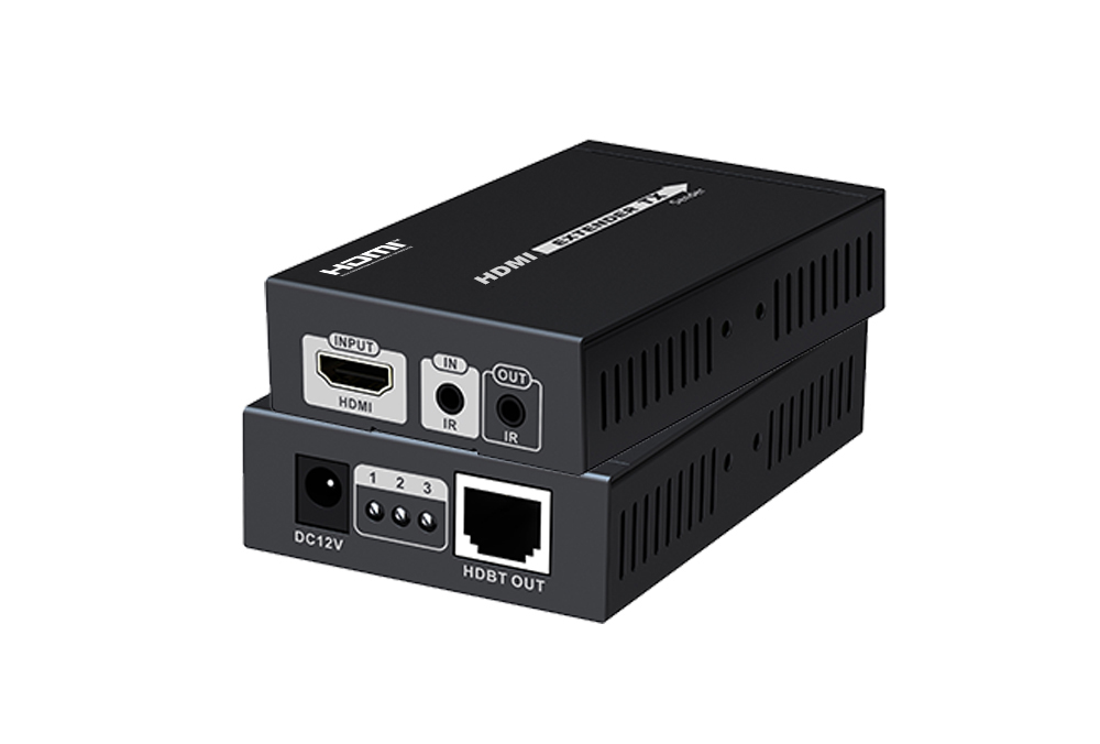 HDMI HDBaseT extender 1080p@70 m 4K60@40 m IR lite
