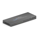 1x4 HDMI 2.1 splitter 48Gbps 8K scaler audio output EDID CEC