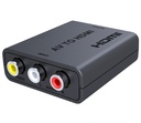 AV - > HDMI converter composite video + audio - > HDMI