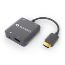 HDMI audioextraktor 4K audio extractor 3,5 mm HDCP14/22