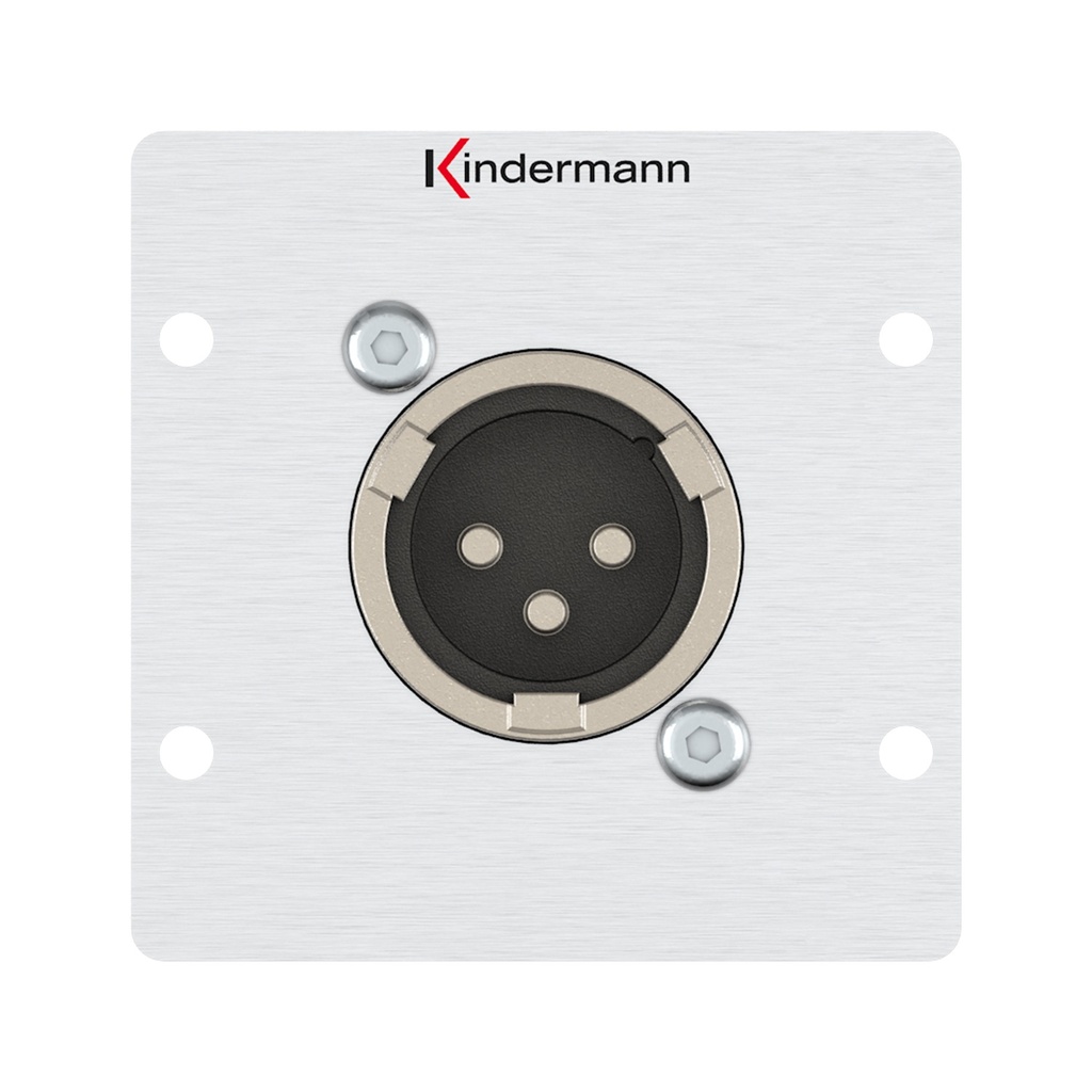 PRO IN XLR-hane 3Pin Neutrik® socket (f) 50*50 mm