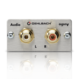 PRO IN audio 2RCA honkontakt hona/hona