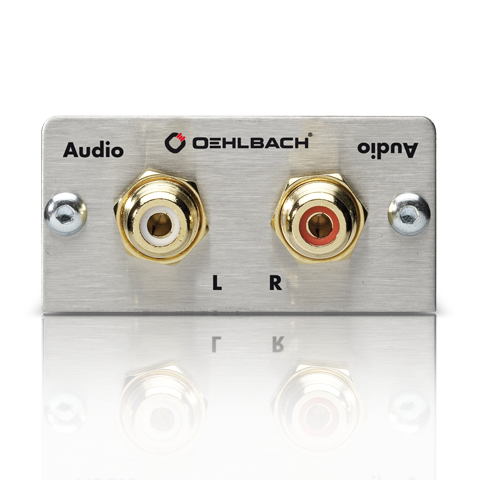 PRO IN -Audio 2RCA solder termination