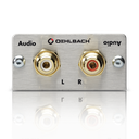 PRO IN -Audio 2RCA lödanslutning