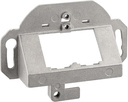 mounting frame 2× keystone mod. aluminium 40° right-angle, TAE-kehyksiin