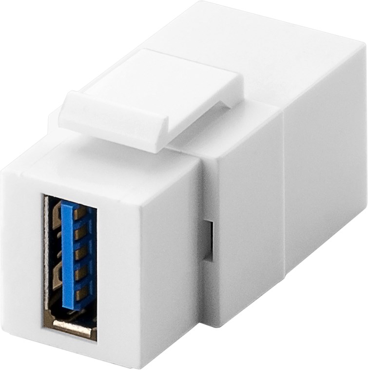 USB 3.0 A-hona genomföring Keystone-modul