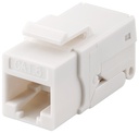 CAT6-jack RJ45 UTP Keystone-modul vit