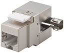 CAT6-jack RJ45 STP Keystone-module 90° angle