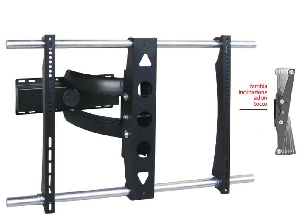 Seinäteline 50kg 30-50"" 2 niv. VESA800x400 150mm sein PININFARI