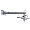 Projektorfäste vägg 15kg 510-850 mm från vägg