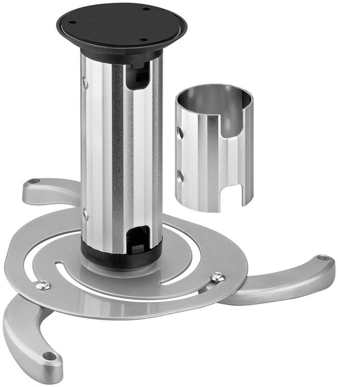 Projector mount ceiling ±15° 10kg 80 or 170 mm from ceiling