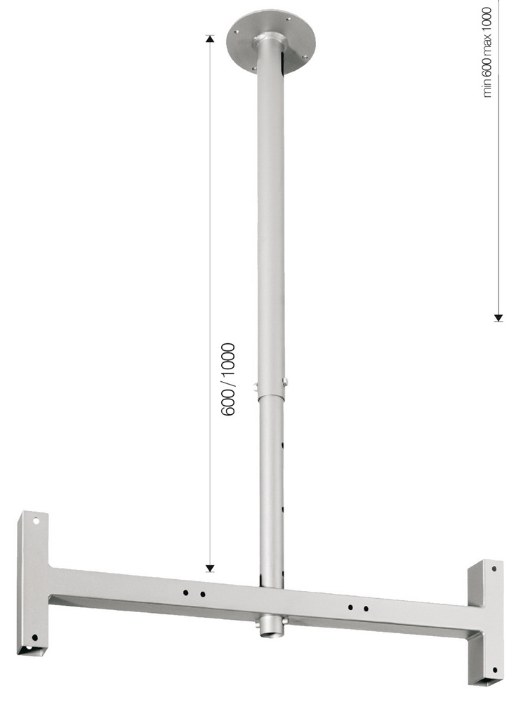 LCD/PLA mount attachment 100 kg, double-sided, for TOUCHPL../FIXPL... mounts