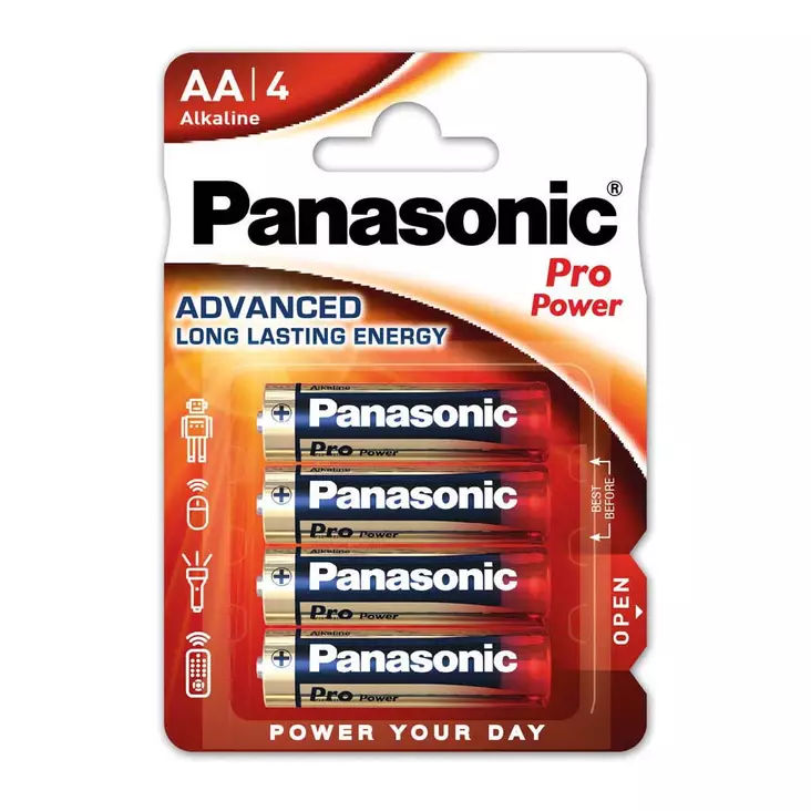 Alkaaliparisto LR6 4xAA 1,5V Panasonic Pro Power