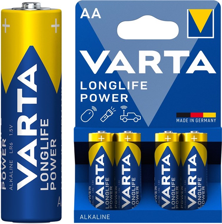 Alkaaliparisto LR6 4xAA 1,5V Panasonic Evolta