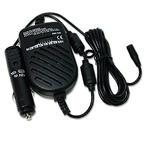 DC-omvandlare för cigarettändaruttag, 11–14 V in, 15–24 V ut, max. 2,9 A, 6 DC-kontakter