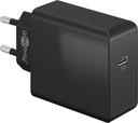 virtalähde 100-240V>USB-C 65W PD Pikalaturi musta