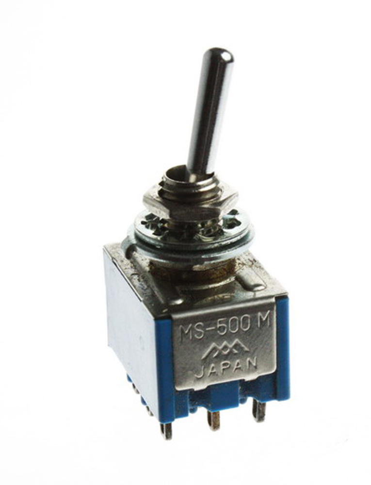 Toggle switch 9-pin ON-ON metal lever