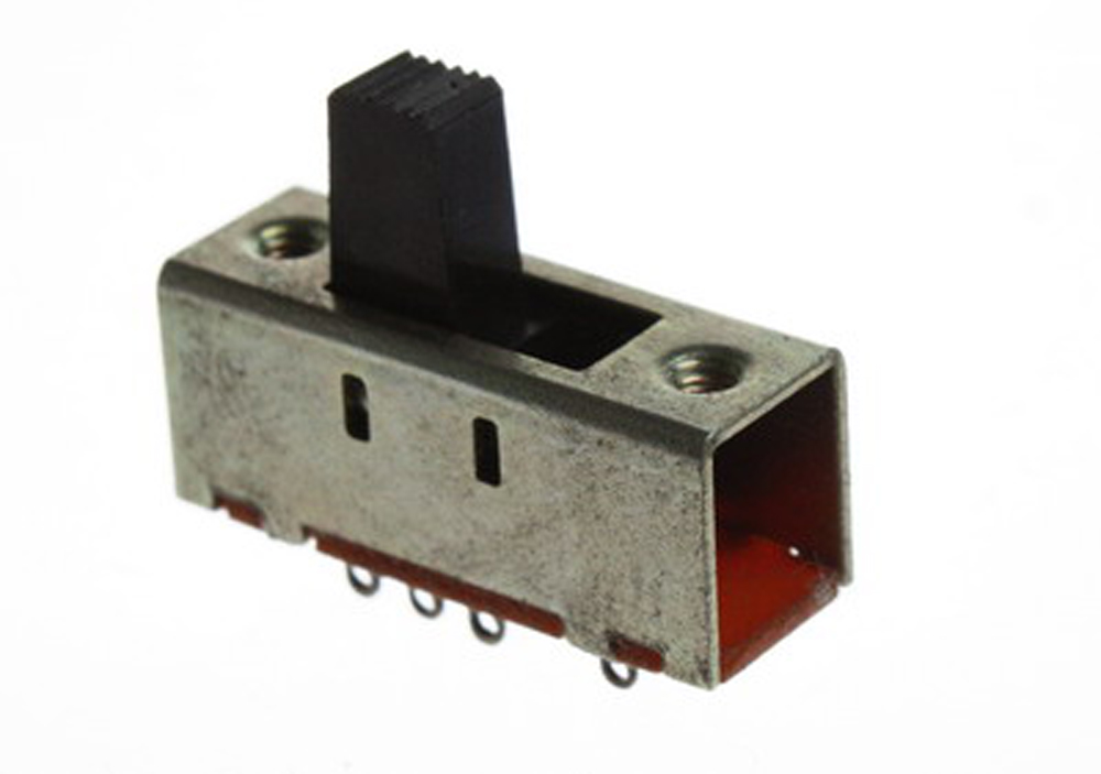 Slide changeover switch 2x3