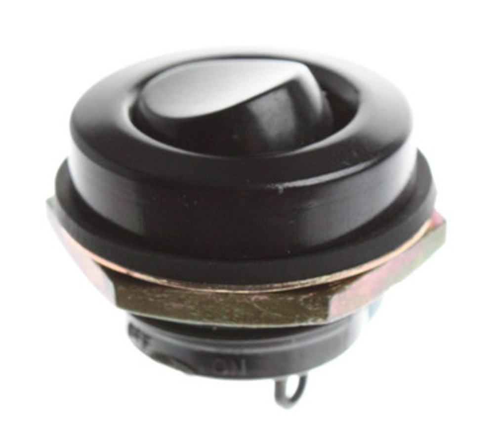 Round rocker switch, 2-pin ON-OFF