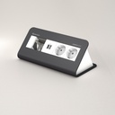 CPD² 80 4-paikk.2*suko 1*USB lat1 vapaa paikka, Harmaa