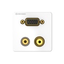 KDC VGA Video Audio koko levy 20 cm kaapeli 13-nap DIN-liit EOL