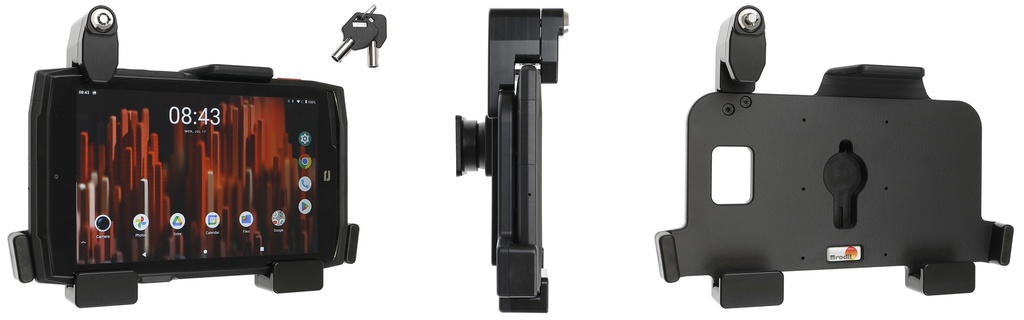 Brodit 739353 Passive holder with lock 2xavain Crosscall Core-T5
